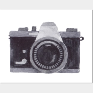 Watercolor Camera Posters and Art